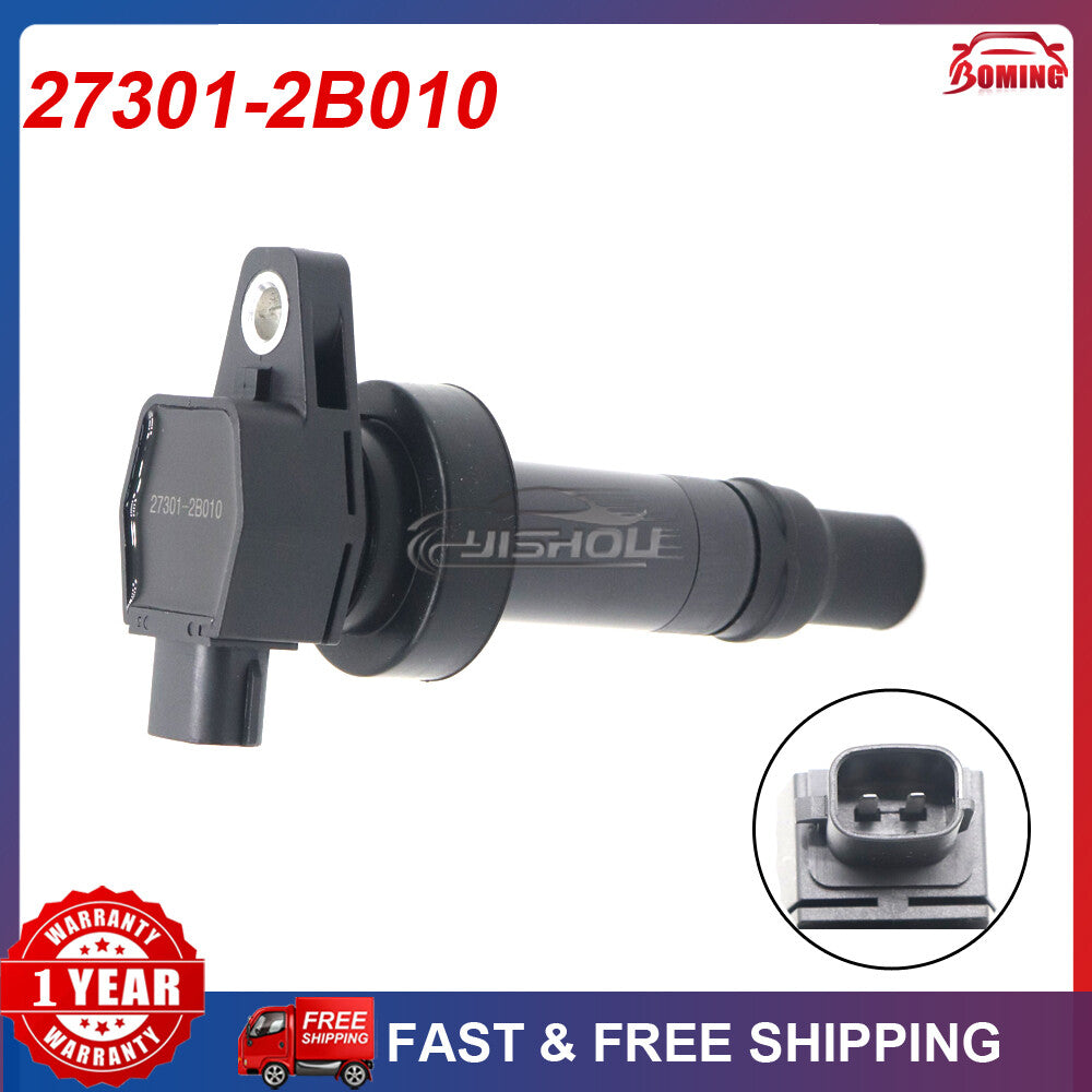 New Ignition Coil for Kia Soul 1.6L L4 for Hyundai 2010-2011 27301-2B010 273012B010