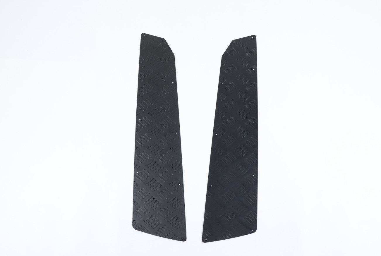 For 19-23 for Suzuki for Jimny black alloy Front Hood Bonnet Molding Cover Trim 2PCS B n
