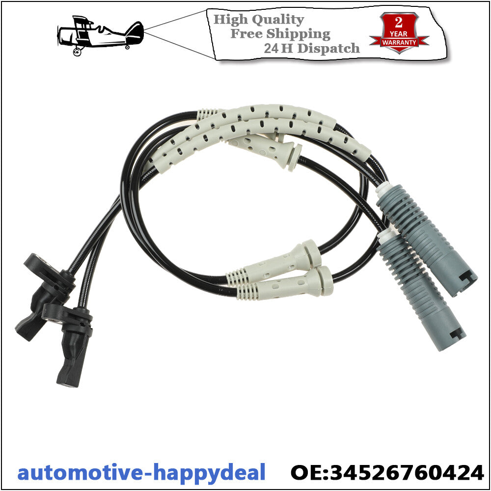 2XABS SPEED SENSOR for BMW 3 E90 E91 E92 E93 320i 323i 325d 325i 330i 335i FRONT