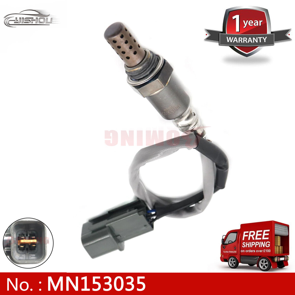 O2 oxygen sensor suitable for Mitsubishi Grandis 2004-2007 and Outlander 2.4L 2003-2006.