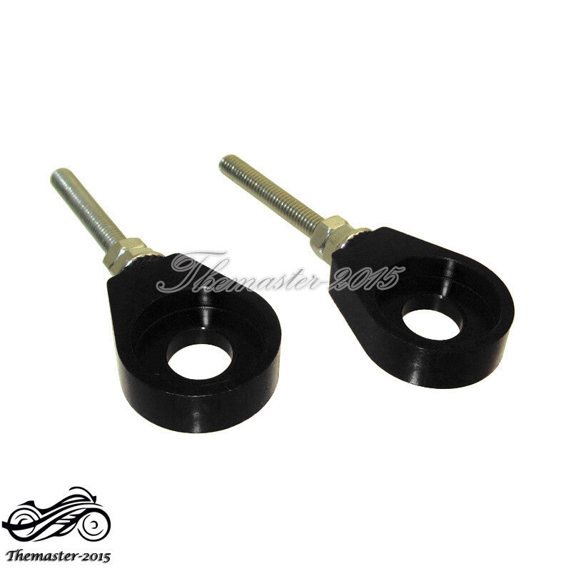 Billet Aluminum Chain Adjusters for Kawasaki KLX110 for Honda CRF110 Swingarms Q