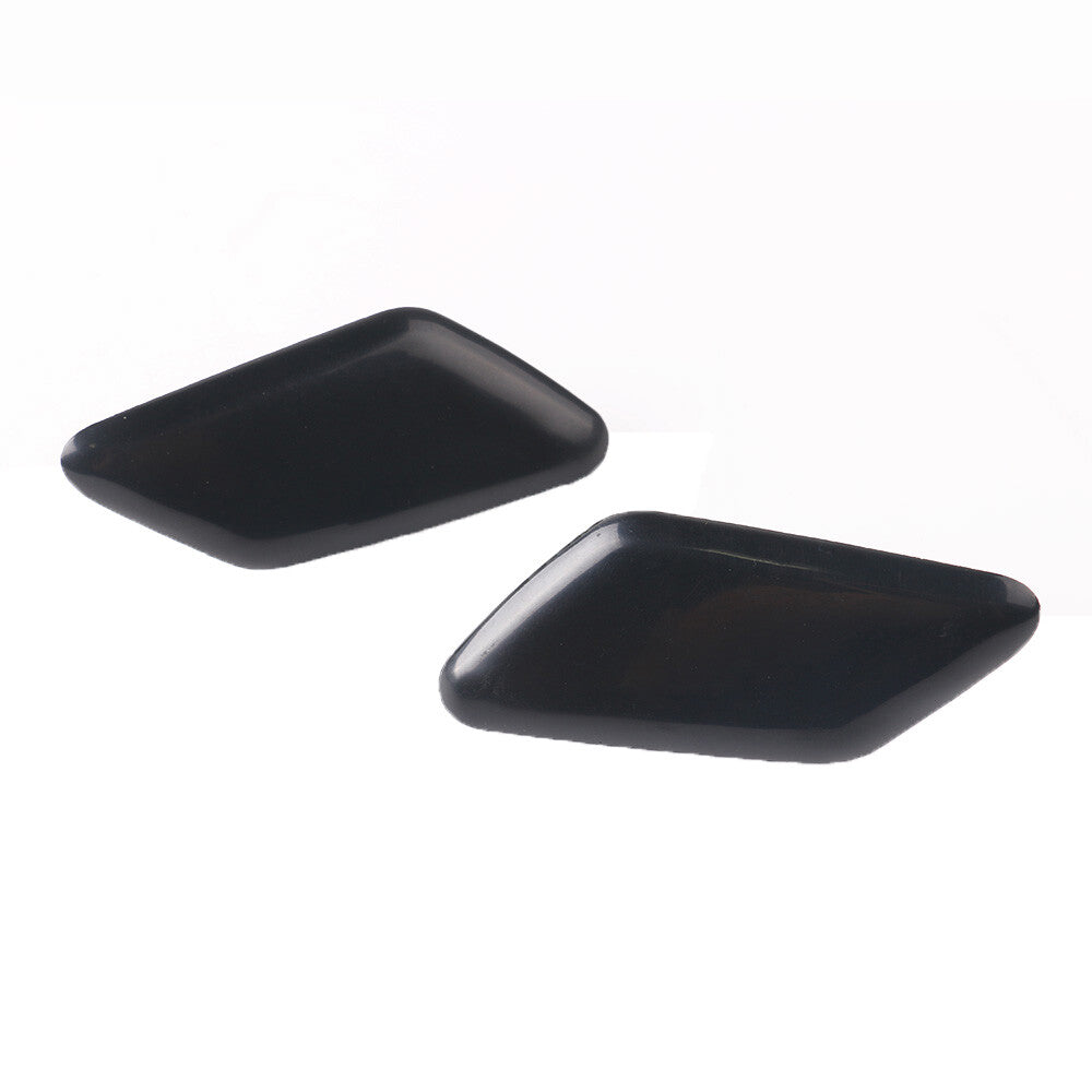1 Pair Front Headlight Washer Jet Cover Cap for Volvo C30 2010 2011 2022 2013 Q