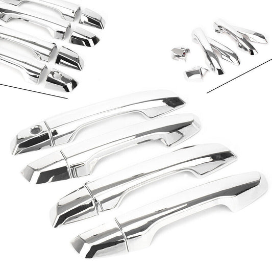 Door Handle Cover Trim Set Chrome for Honda CR-V CRV 2017 2018 4 Pieces New