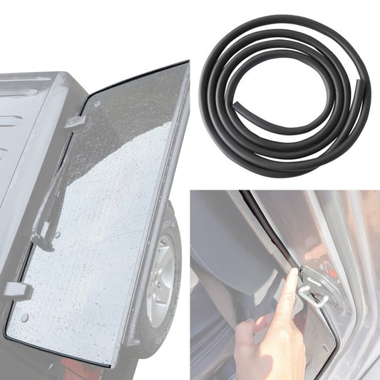 5 meters Car Door Tailgate Rain Gutter Guard Deflector Strip for Jeep for Wrangler