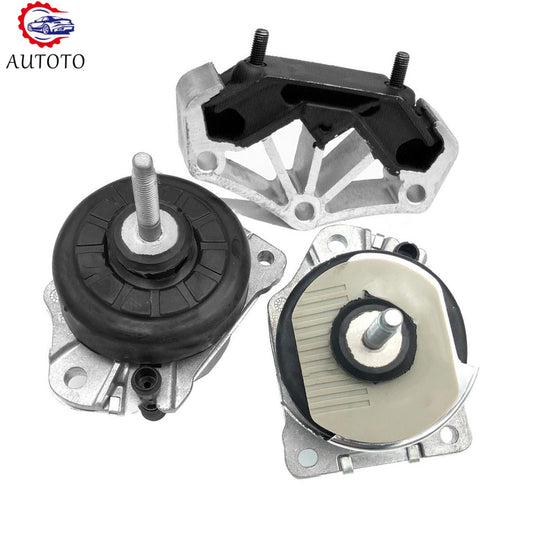3X Engine Gearbox Mount Kits For FR3Z6038G for Ford for Mustang 2.3T EcoBoost 2014-22
