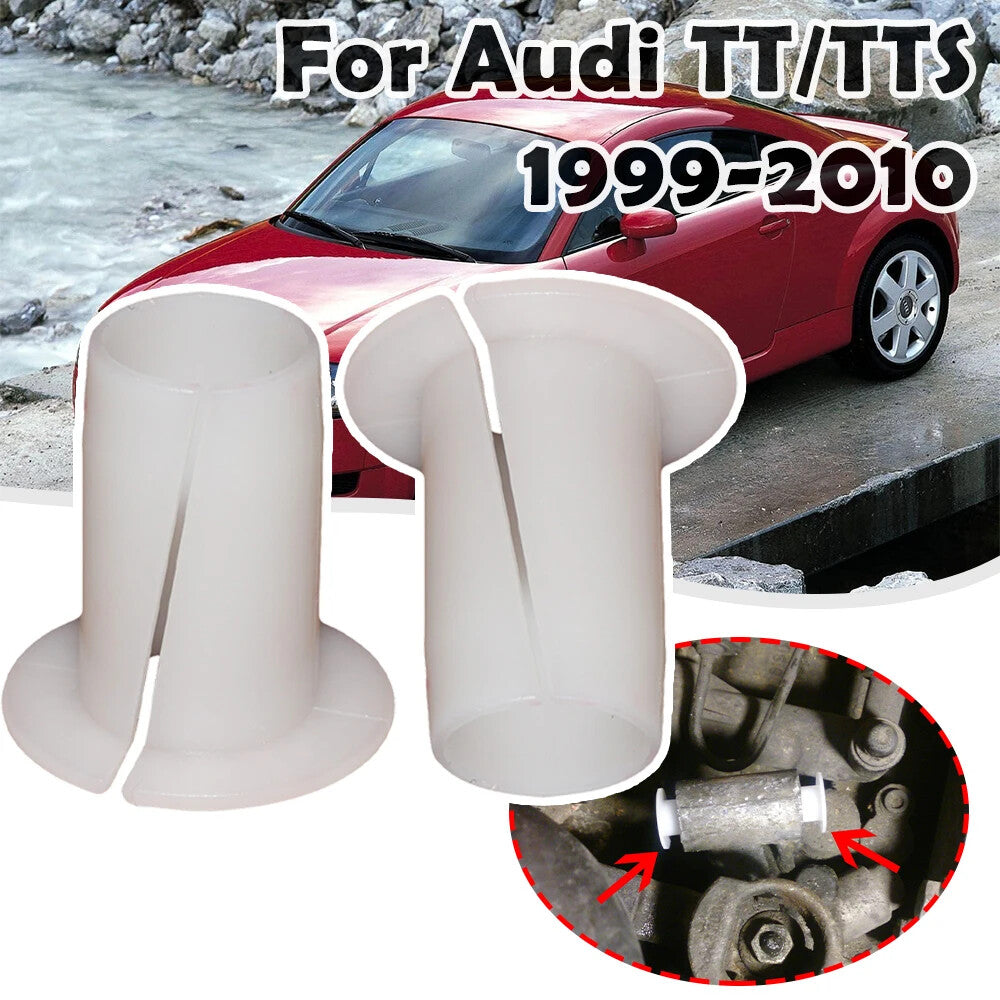 2PC for Audi TT/TTS 1999-2010 Selector/Shift Rod Shifter Control Bearing Bushing