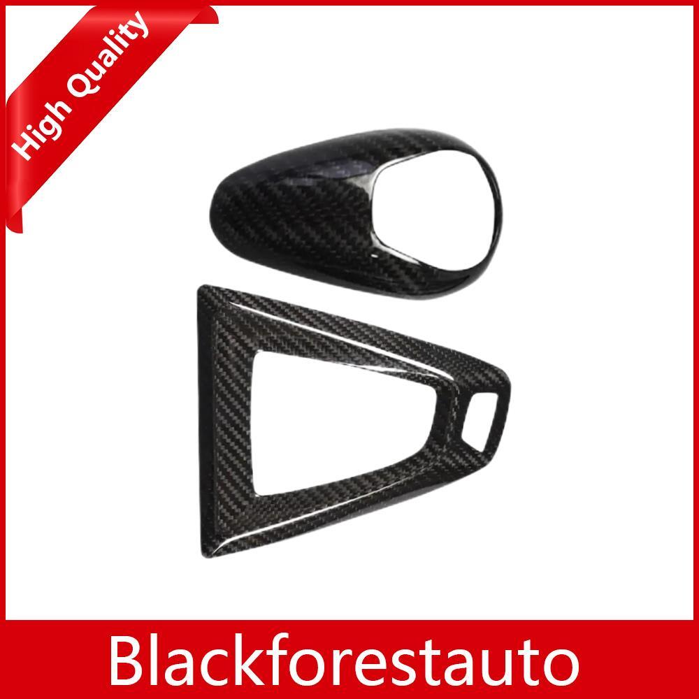 Carbon Fiber Gear Shift Knob Cover Surround Cover For M Series M2 M3 M4