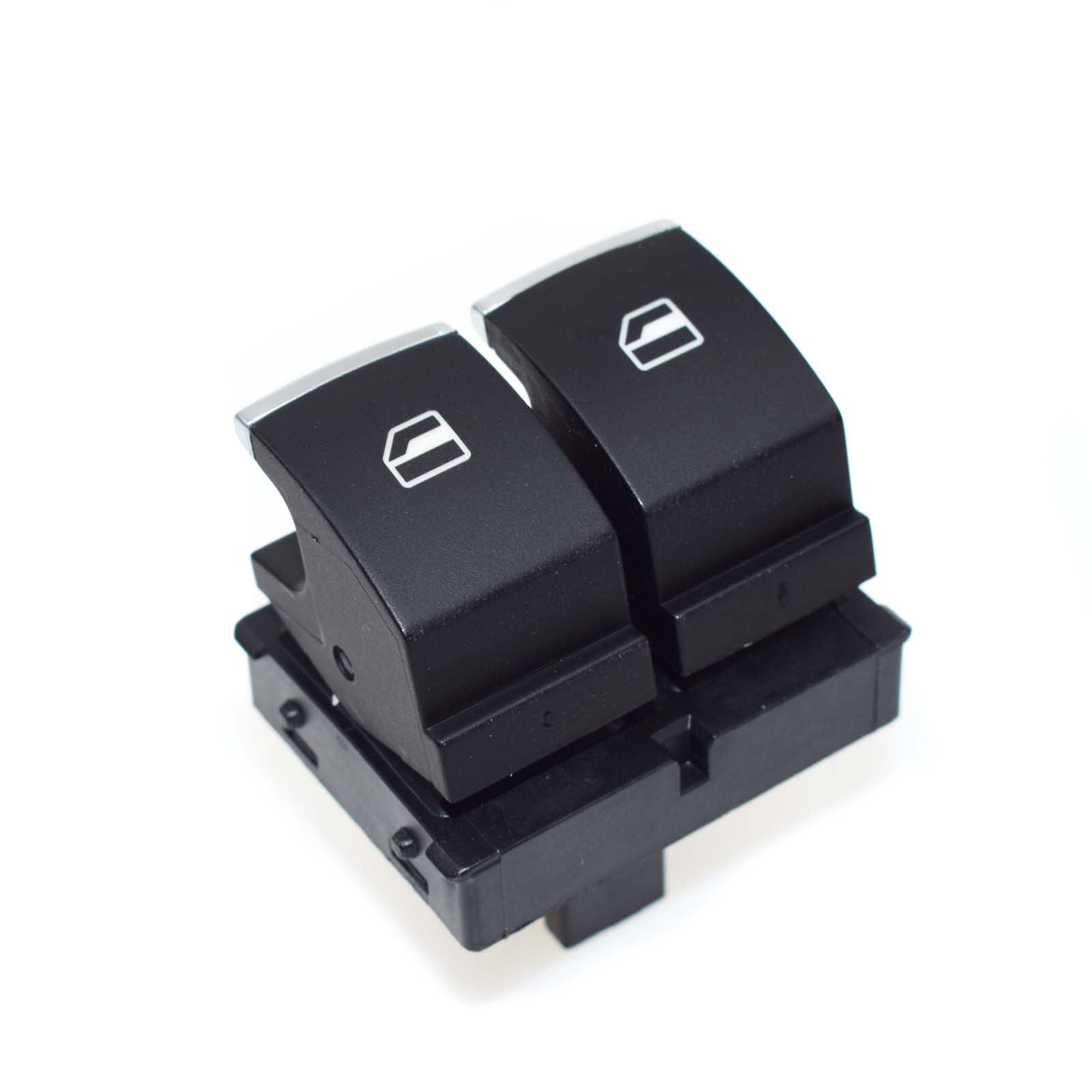Chrome alloy power window switch, main drive side, suitable for Golf GTI, Rabbit R32 2-door. n