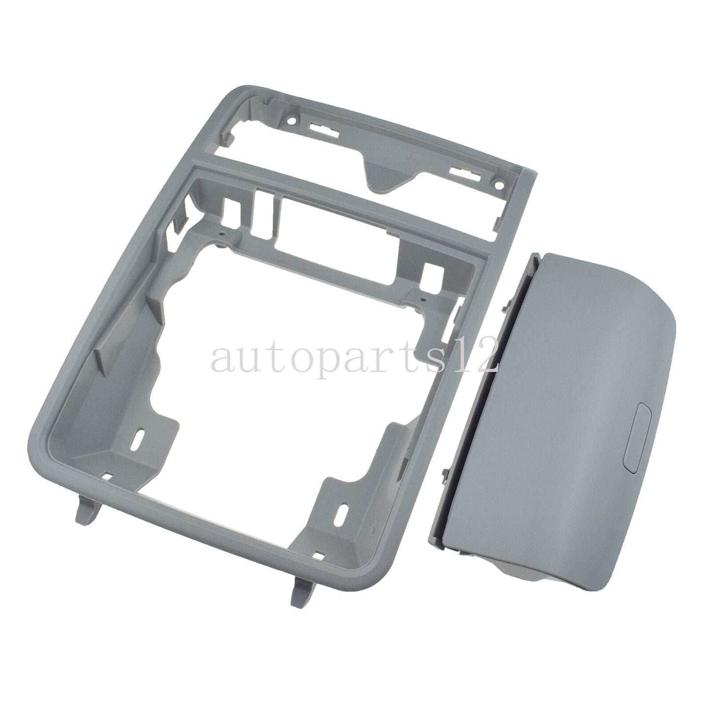 Black Titanium Inner Door Decor Strip Trim for Land Cruiser LC200 2008-21 v
