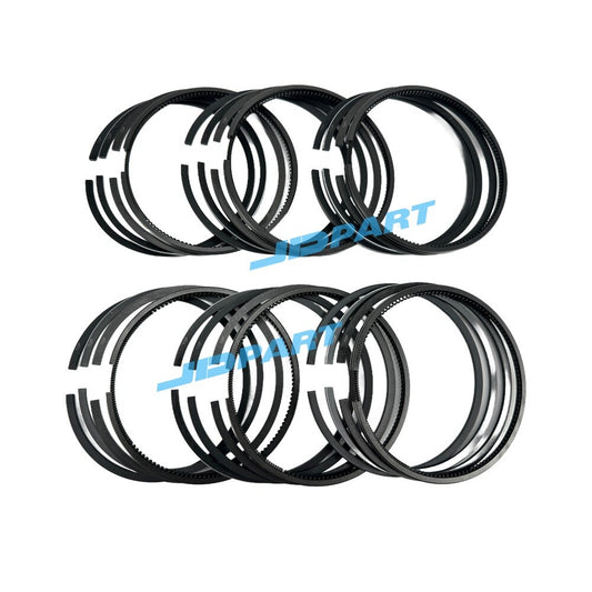 6-piece BF6L913 Piston Ring Set 04151059 for Deutz Excavator Engine Parts