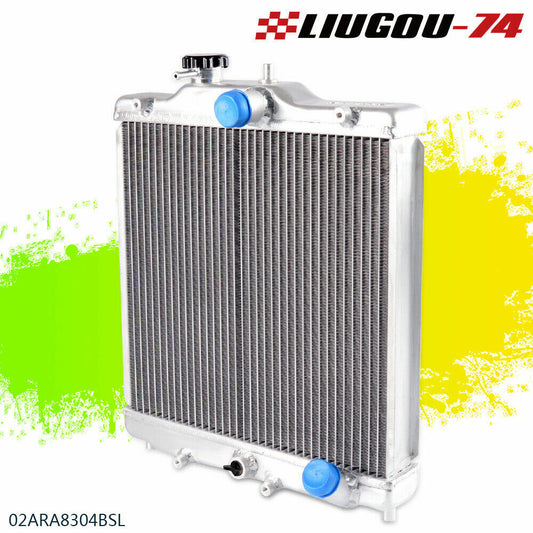 52mm fits 92-00 for Honda for Civic EK EG B16A B18C DOHC Aluminum Radiator 3 Row - v