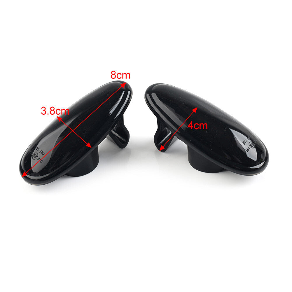 LED Side Marker Lights Turn Signal Lamp for Mitsubishi Pajero Shogun MK3 Galant