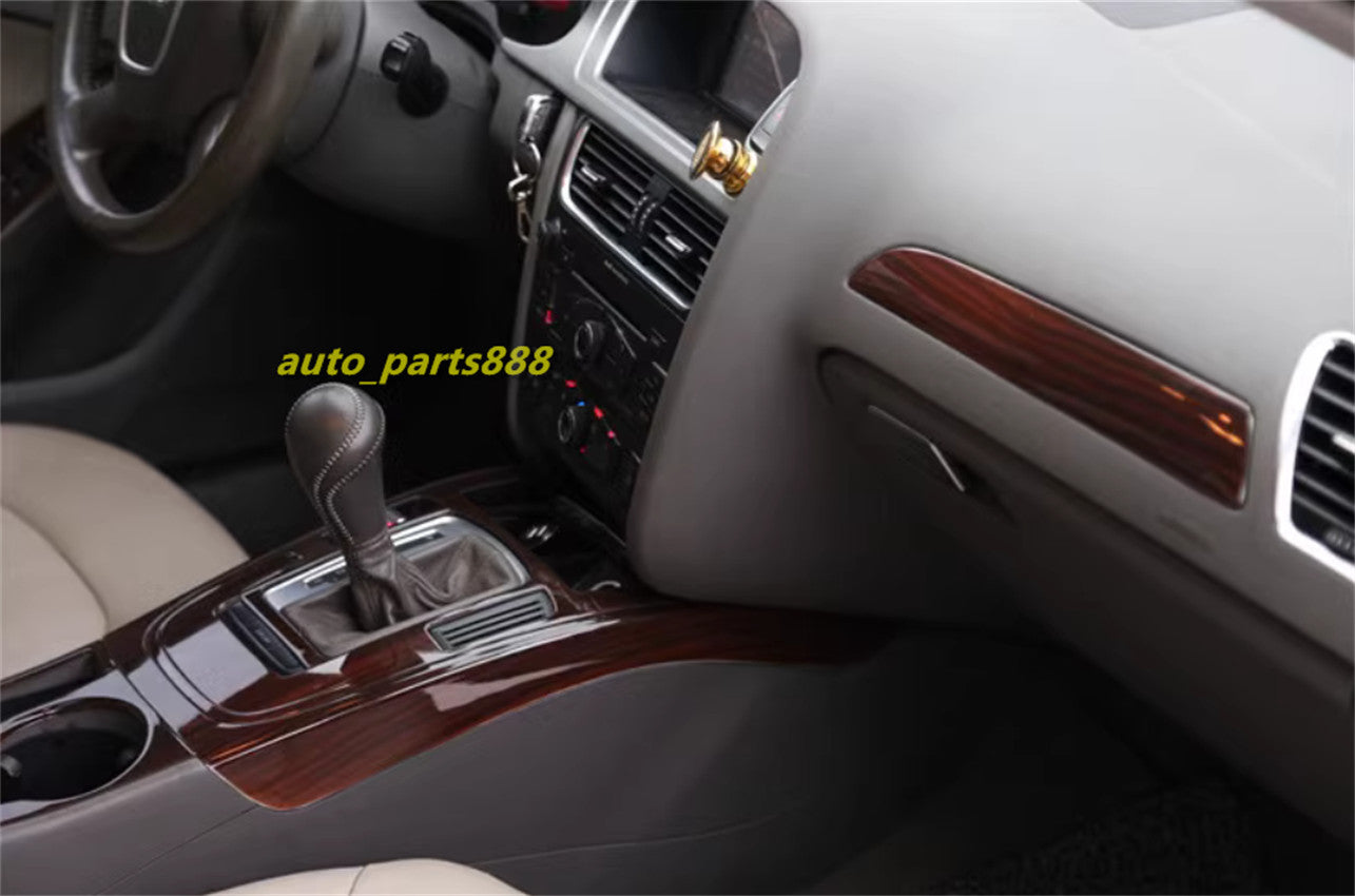 13P Peach Wood Grain Full Interior Kit Molding Cover Trim for Audi A4 B8 2013-16