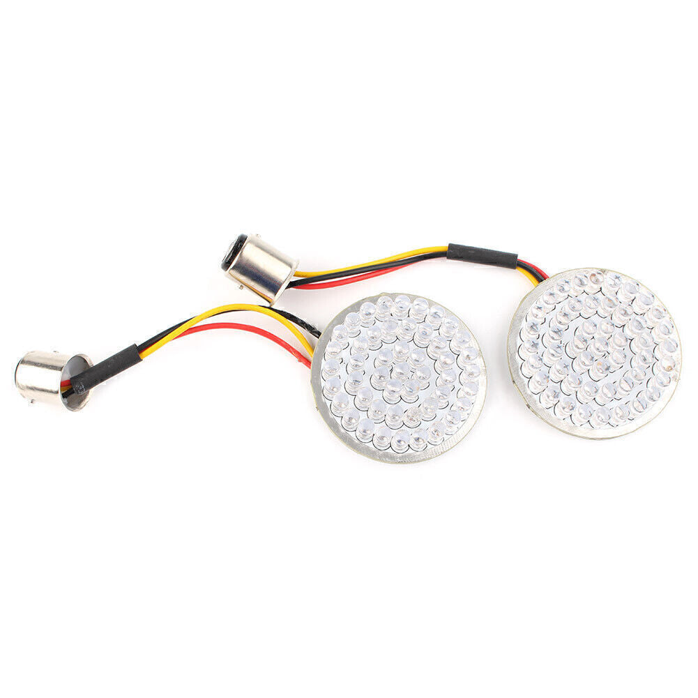 for Harley Softail Dyna Touring LED Turn Signal Light Indicator Bulb Q