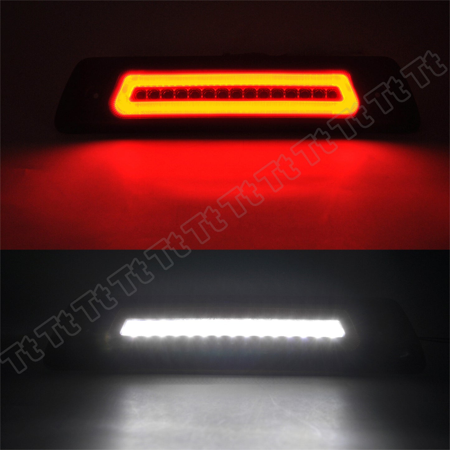 Smoked LED Rear Third Brake Light Third Stop Cargo Light For 09-14 for F150 - v