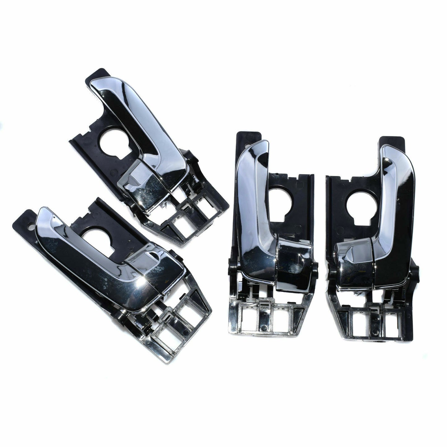 for Kia 2005 - 2010 Interior Door Handle for CHRome Left and Right Set - v