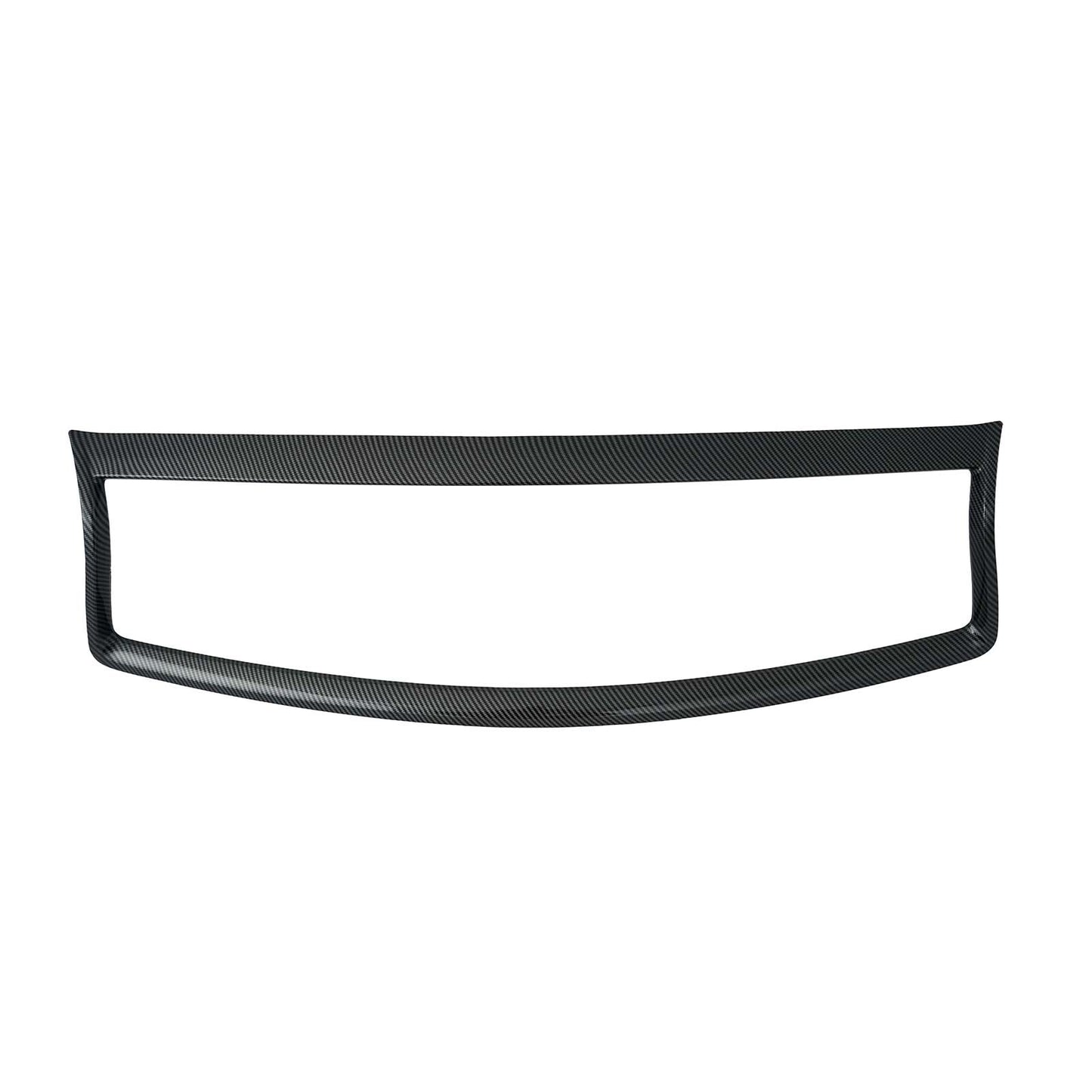 For 2014 - 2017 for Infiniti Q50 S Carbon Fiber Look Front Grill Contour Trim Cover - v