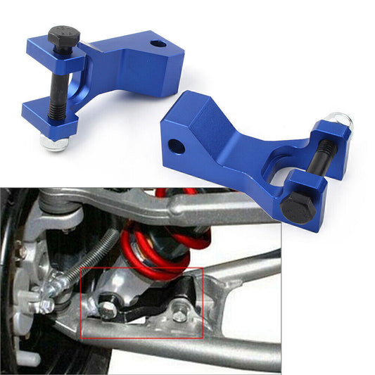 Pair Front Lowering Kit Aluminum Blue Fit for Yamaha 700 350 660 700R ATV