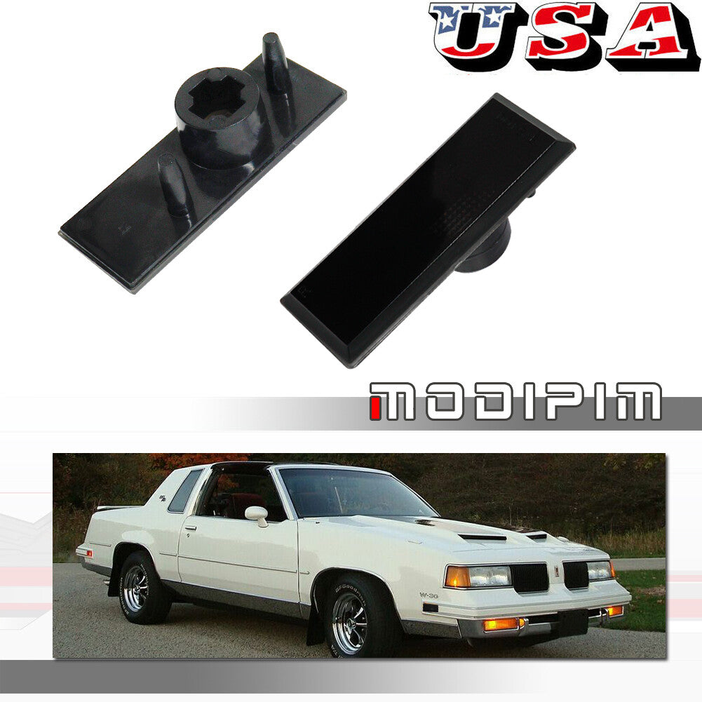 Smoke front/rear marker lamp housing suitable for 1981-88 for Oldsmobile Cutlass 442- v