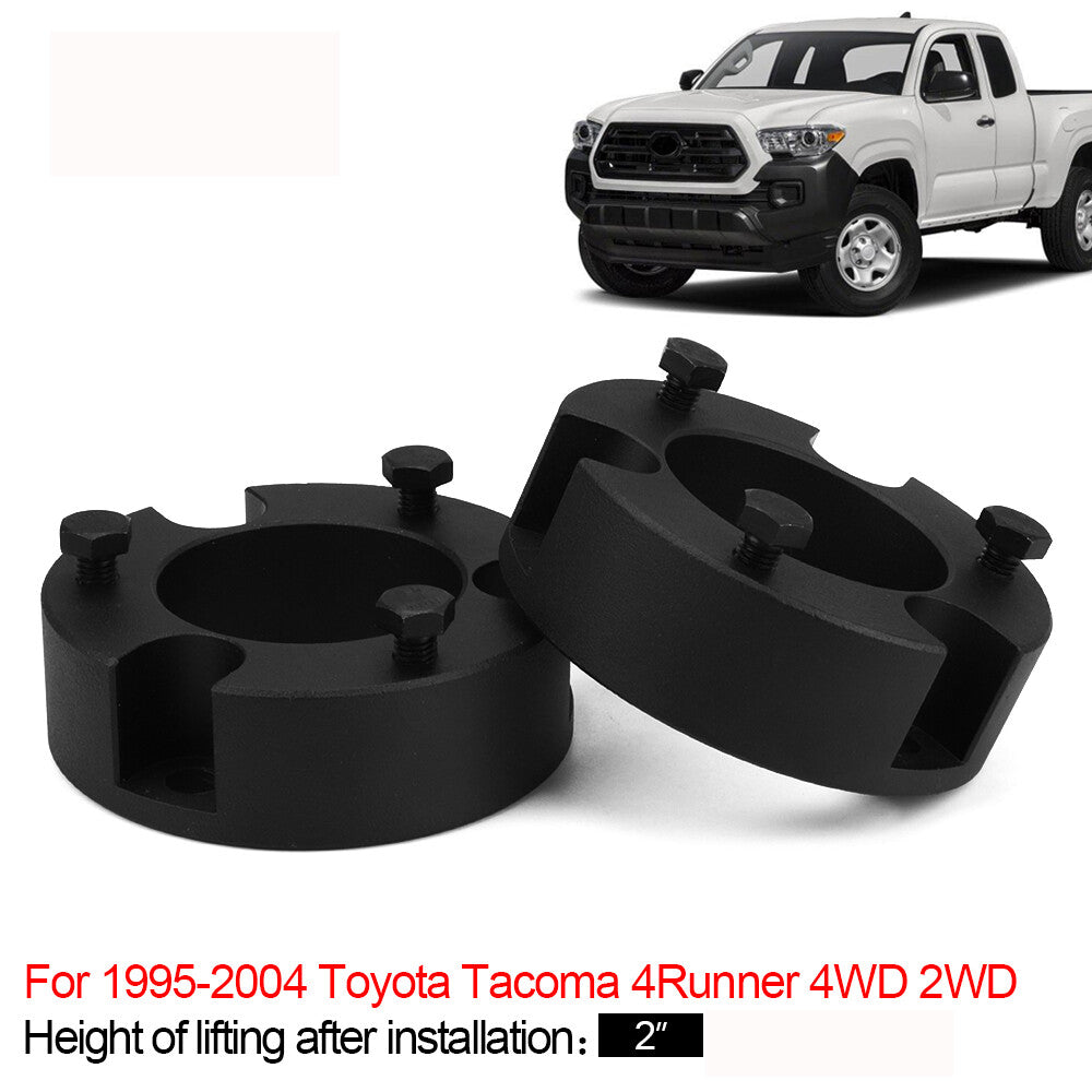 2-inch front leveling lift kit pillar spacer for 95-04 for Toyota Tacoma 4Runner 4WD 2WD