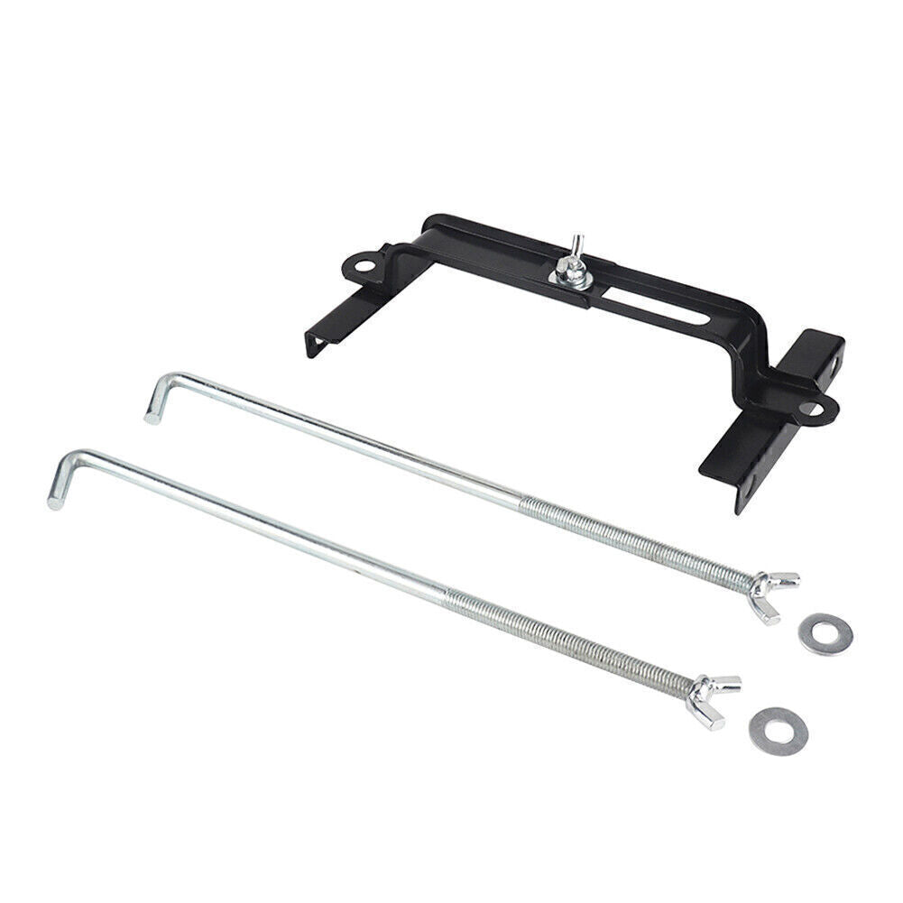 Car Storage Battery Holder Hold Down Adjustable Stabilizer Metal Bracket Q