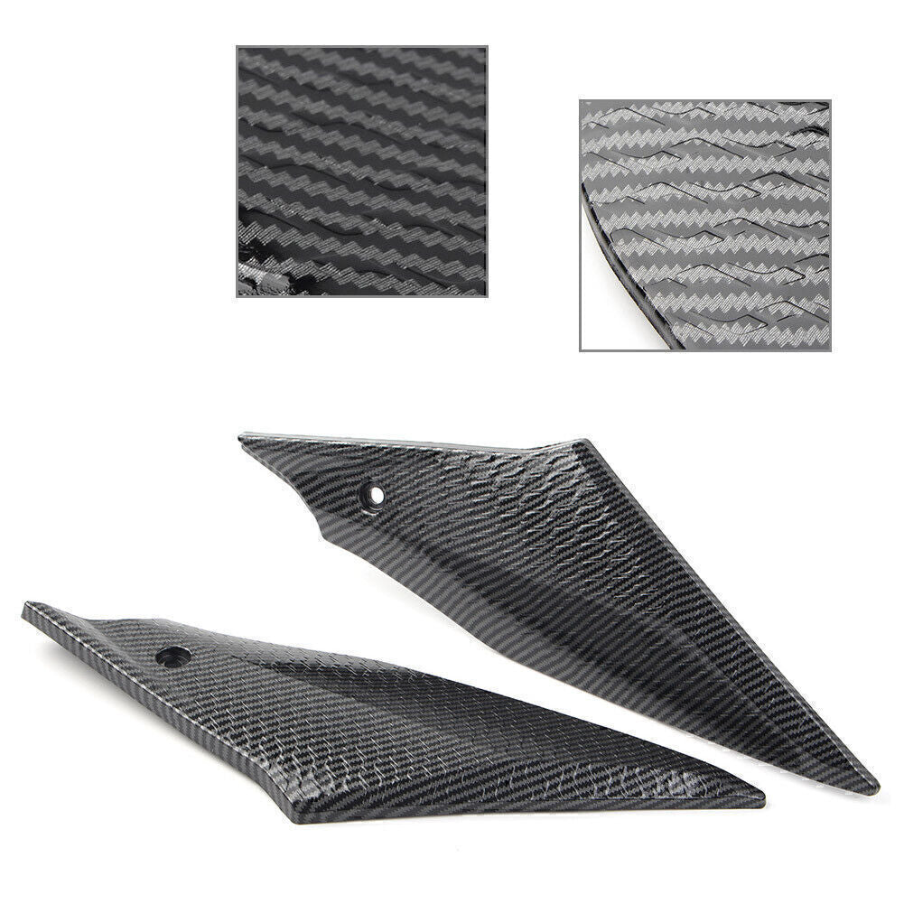 Gas Tank Side Cover Trim Fairing Carbon Fiber Fit for Yamaha YZF R1 R1M R1S 15-2019