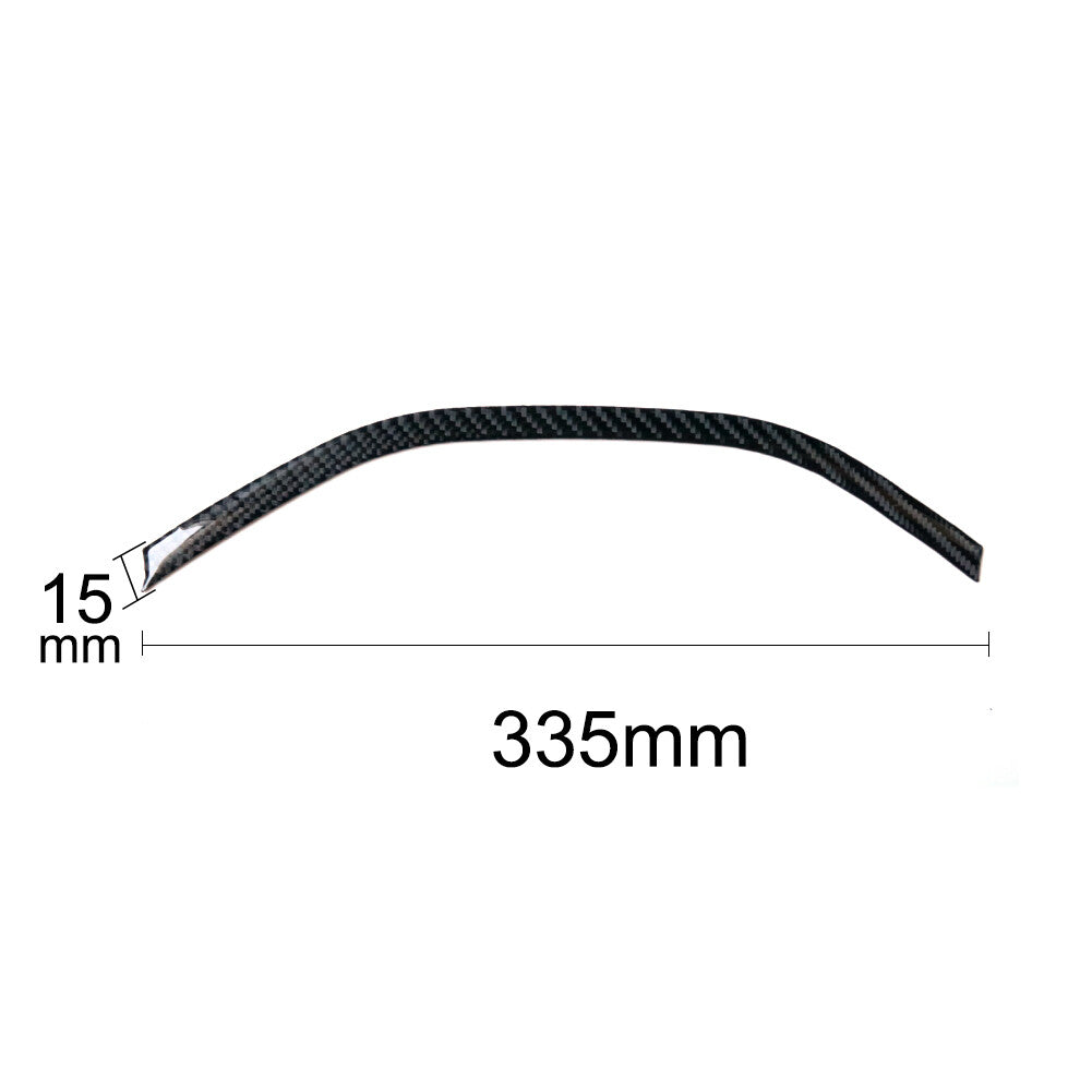 For Highlander 2008-2013 Radio Frame Panel Trim Cover Carbon Fiber Type A v