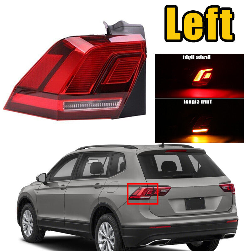 1 Pcs Rear Outer Tail Light Brake Lamp Left for Volkswagen for VW for Tiguan 2017-2021