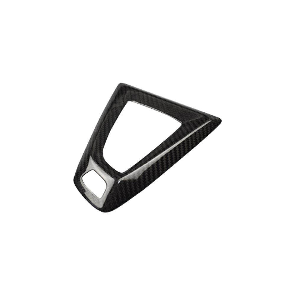 Carbon Fiber Black Interior Gear Shift Panel Cover Trim Fits for BMW M2 M3 M4 M5 X5M Q