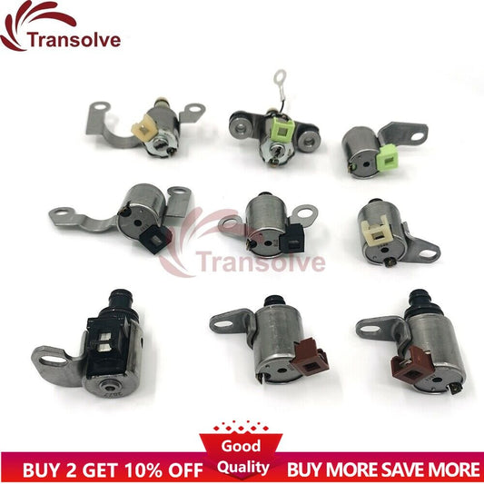 JF506E 09A 09B Auto Transmission Solenoid Valve 9PC/Kit for VW for Jaguar for Land Rover