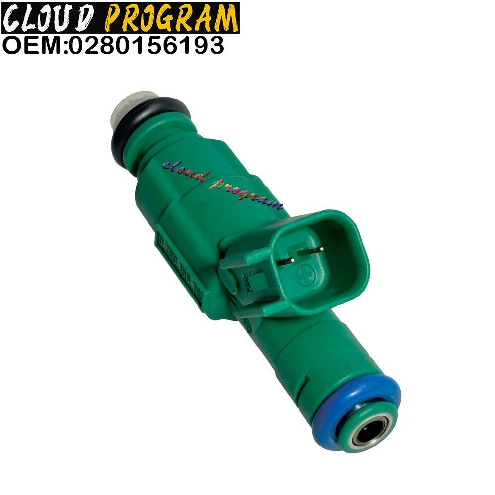 4pcs 0280156193 Fuel injector For 2004-2005 for Mazda 3 2.3L I4 4M8G-AA v