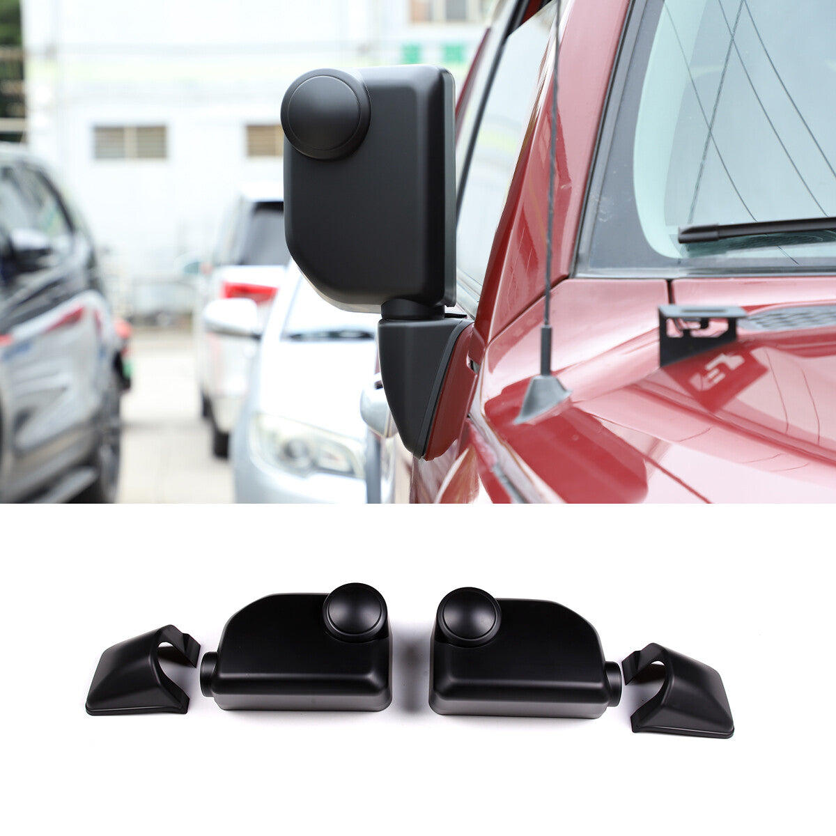 Carbon Fiber Door Handle Cover Trims for 2020-2023 for Hyundai Sonata Accessories- v