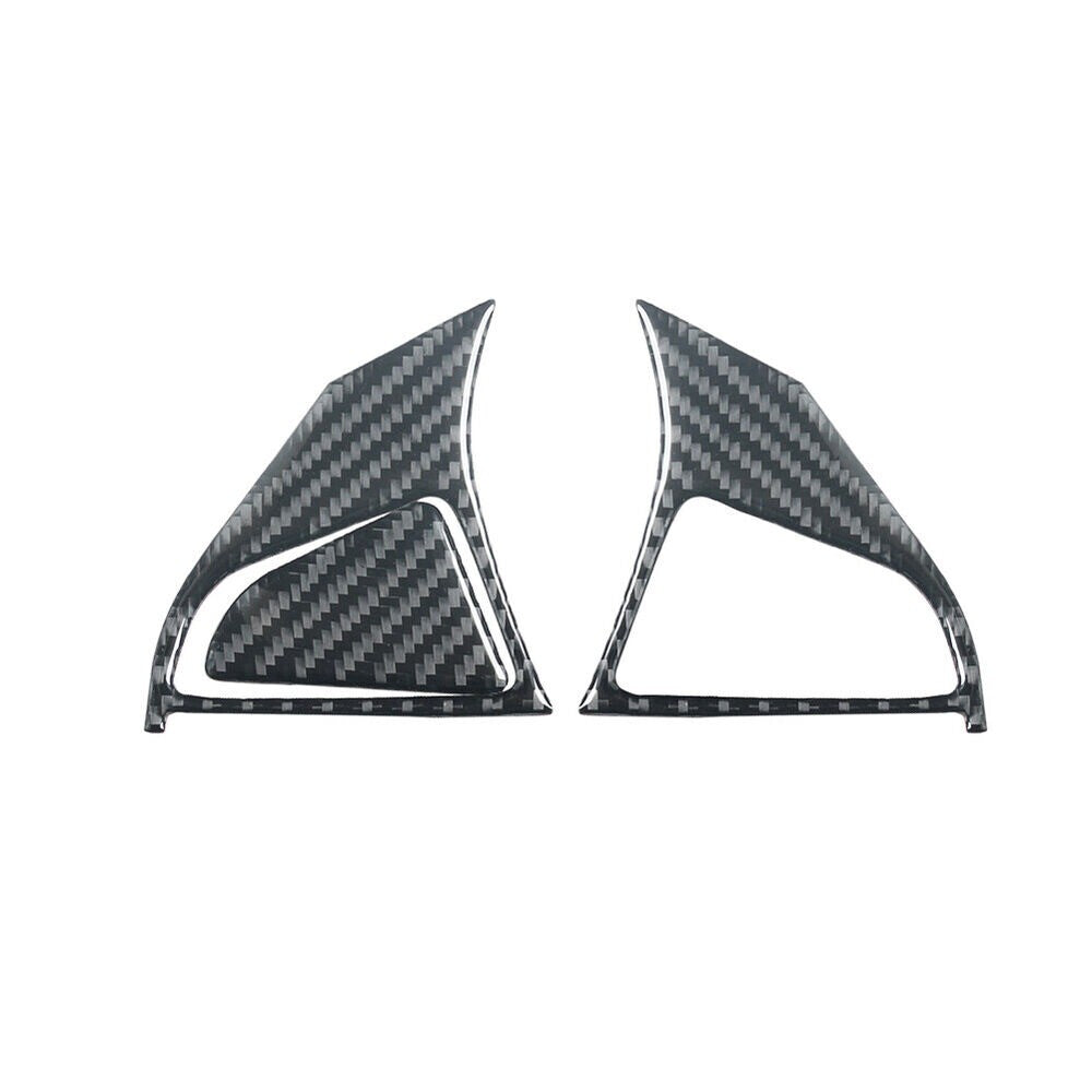 Carbon Fiber Steering Wheel Button Trim Type B For Sonic 2012-2016 New n