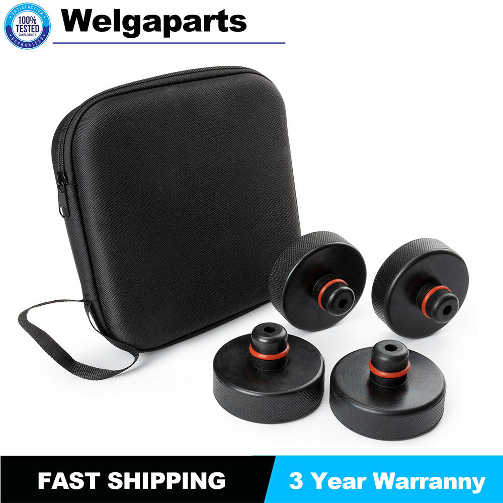 4xFor for Tesla Model 3/Y/S/X Car Jack Lift Pad Adapter Tool 4 Pack-Mesh Storage Bag