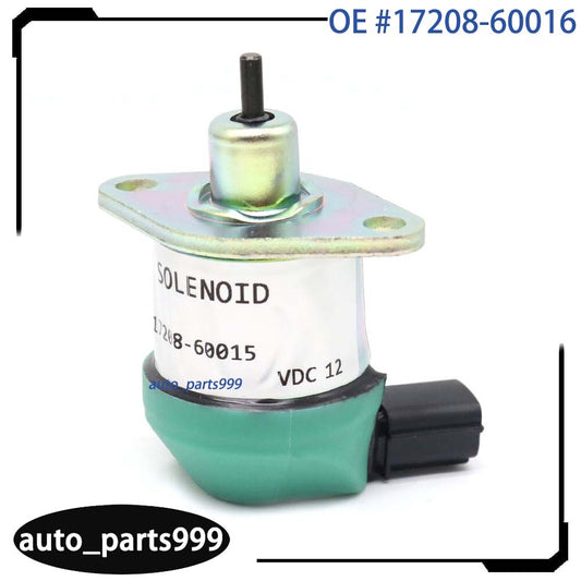 new fuel shut-off solenoid valve suitable for D905, D1005, D1105 17208-60010 17208-60015- n