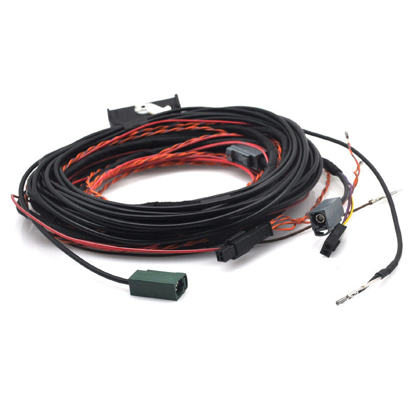 Retrofit Rear trunk handle reverse Camera Cable wire for Porsche for cayenne 958 92a