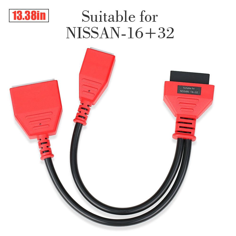 16+32 Gateway Adapter OBD2 Cable for Nissan Work IM608/IM508/K518ISE