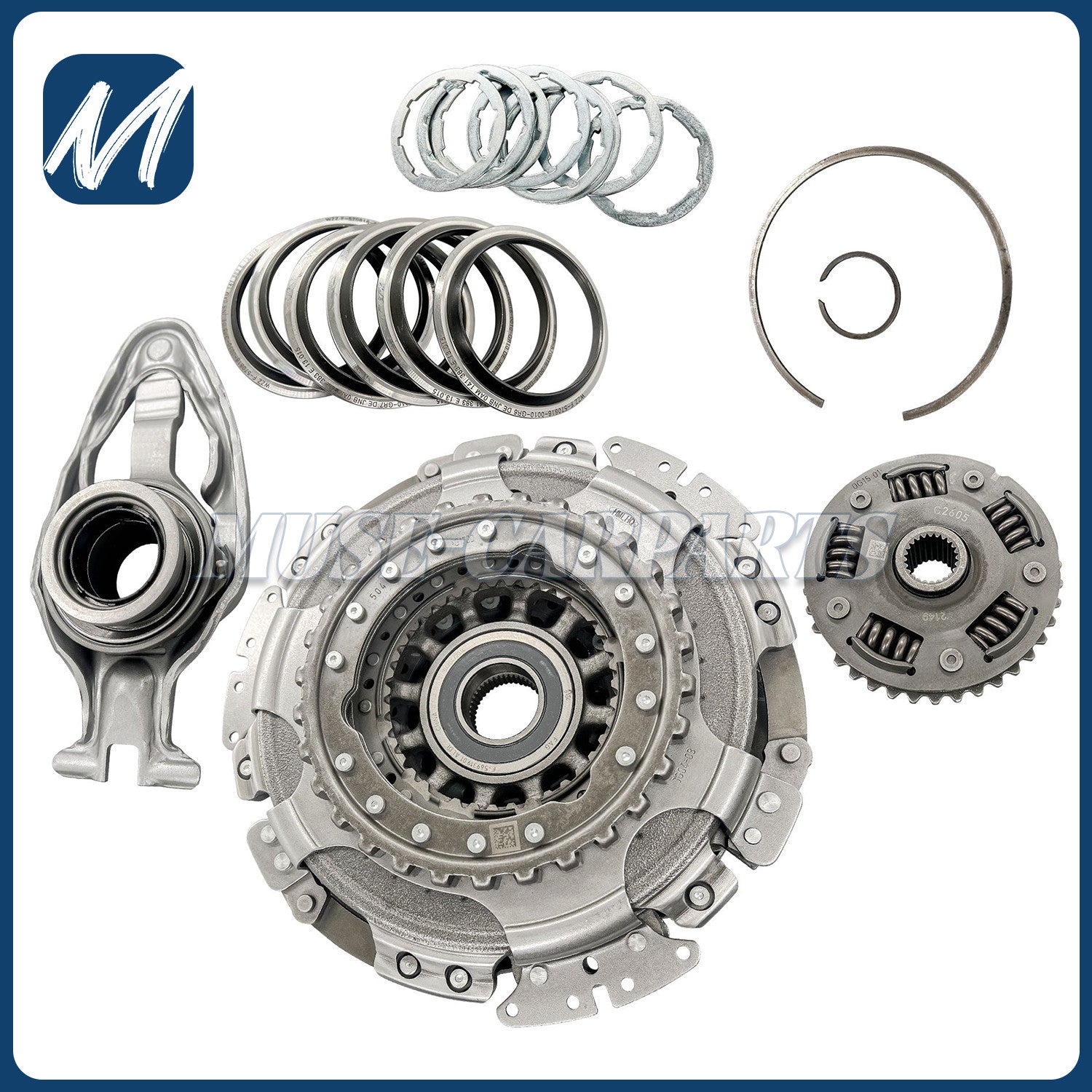 0AM DQ200 DSG7 Transmission Clutch Kit 602000100 for Volkswagen for Audi 0AM198140L