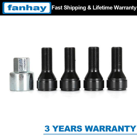 New 36136792851 Wheel Lock Set Anti Theft Lug Nuts Bolt Fits for BMW M14*1.25 Q