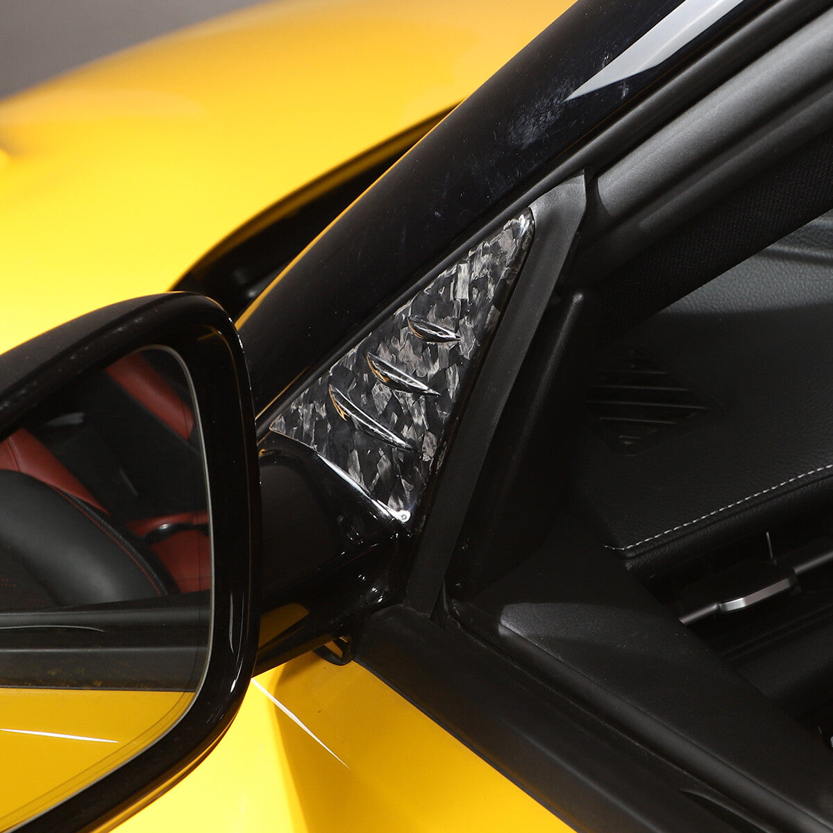 Forged carbon fiber windproof buffet deflector suitable for Supra A90 MK5 19-22- n