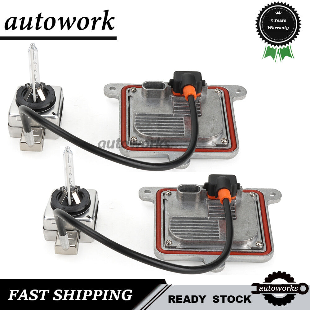 2x For 15-20 for Chevrolet Suburban Xenon Ballast Control Unit Module HID D3S Bulb