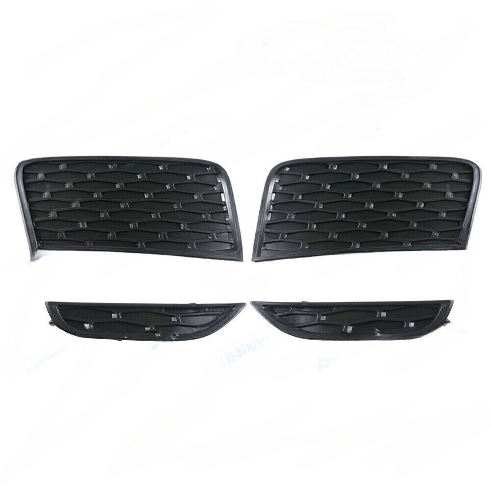 Fit for Range Rover Evoque 2012-2015 4pc Front Right Left Fog Light Grille Bezel