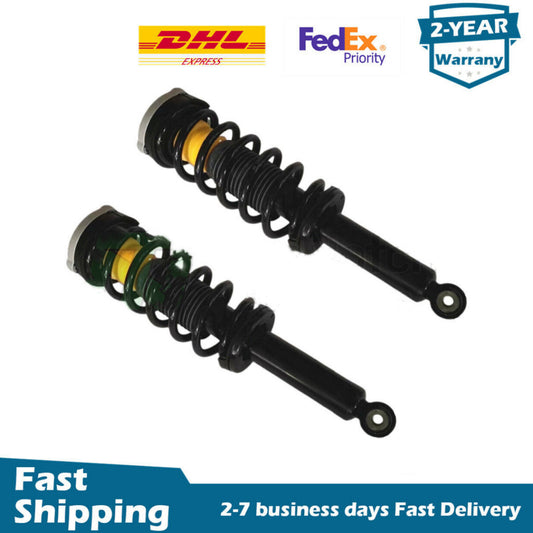 Pair Rear Shock Spring Struts Assembly w/o EDC for BMW X3 F25 X4 F26 2011-2018