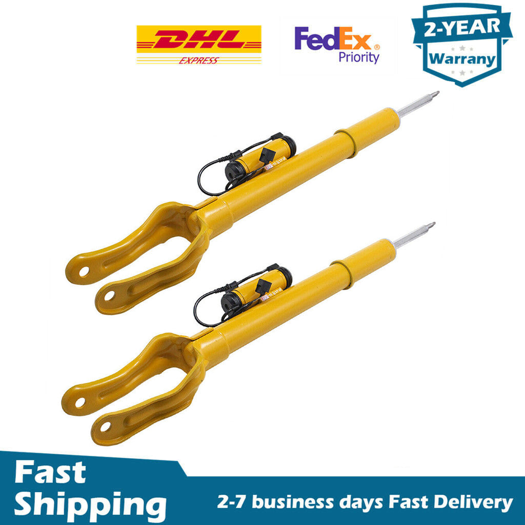 2PCS Front Shock Absorber Electric for Jeep Grand Cherokee Overland SRT Laredo