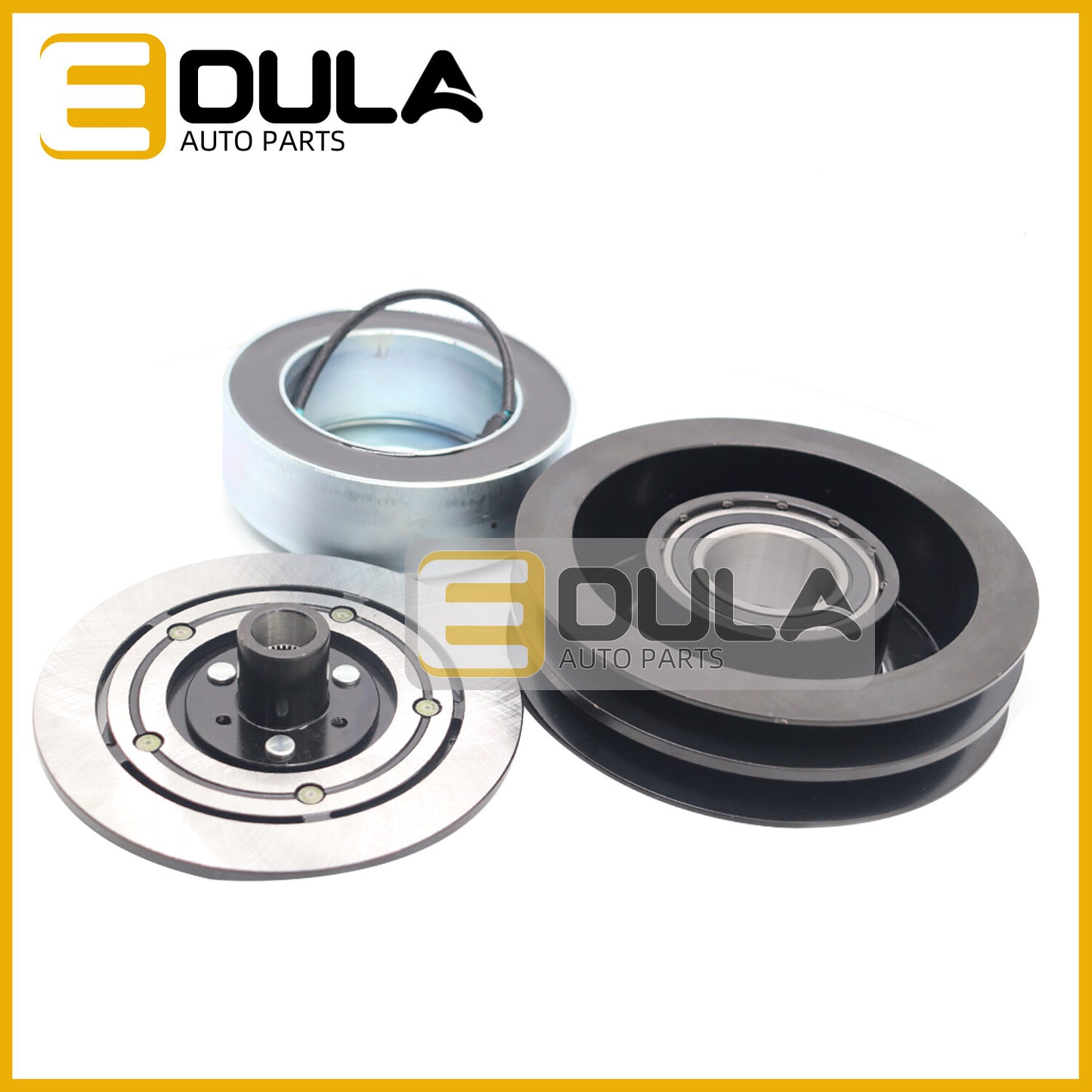 AC compressor clutch suitable for 2A TM TM31 24V 2PK, pulley diameter 154.2 mm.