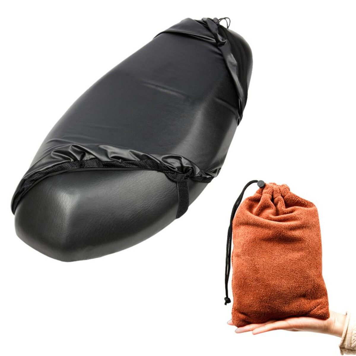 Sunscreen for Seat Cover Cushion Protector TPU Film Black Waterproof For Motorcycle Q