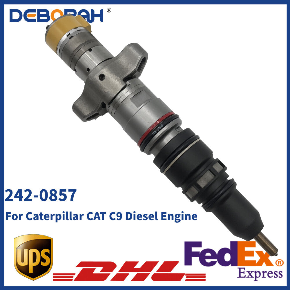 242-0857 C9 C-9 Diesel Engine Common Rail Injector 256-8106 For CAT