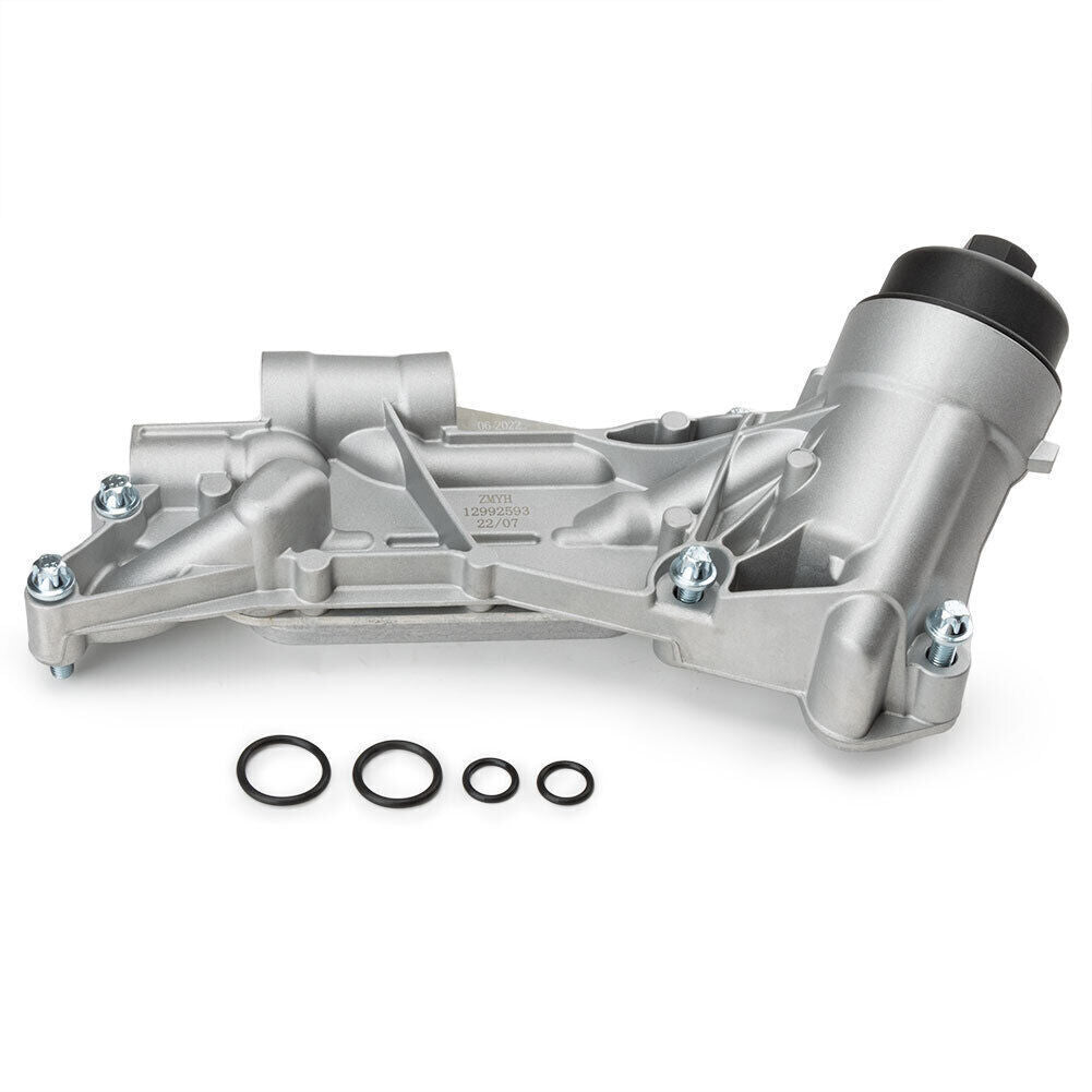 Engine Oil Cooler Filter Housing Assembly for Chevy for Cruze Aveo 1.6 1.8L 93186324 Q