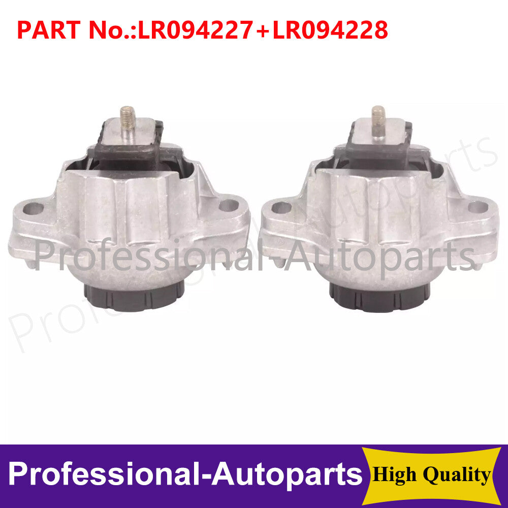 1Pair Engine Motor Mount Fit for Land Rover for Range Rover Velar 2.0L 2018-2023