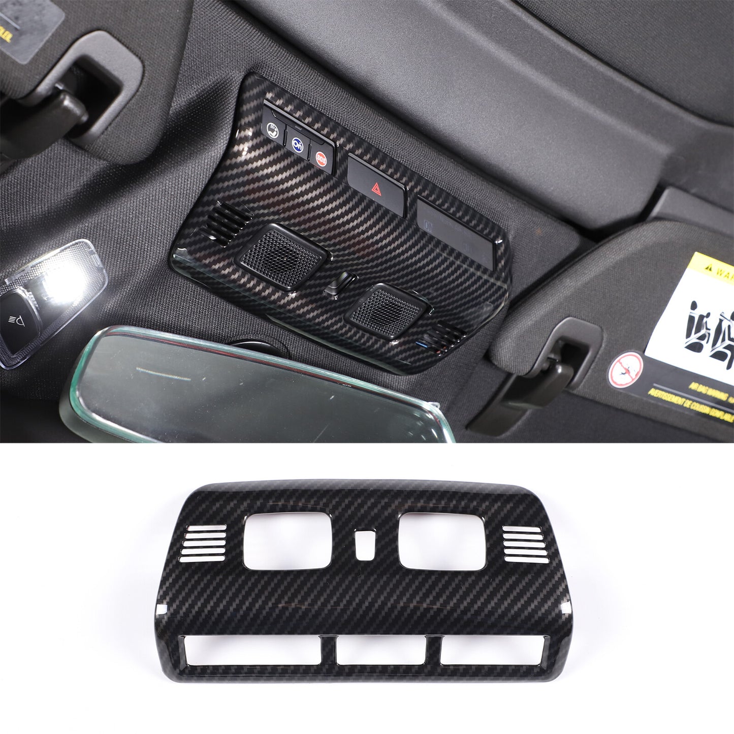 Blind for Honda for Civic 2016-2021 BodySide Air Vent Window Cover Black Red- v